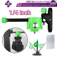 Adjustable Laser Level Bracket Stand Holder Wall Hanging Laser Level 1/ 4 Inch Laser Level Meter Pla