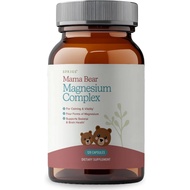 Mama Bear Magnesium Complex Supplement, 120 Capsules | 4 Forms - Glycinate, Citrate, L-Threonate & E