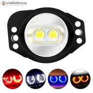 Wishlistforyou 1Pc Car LED Angel Eyes Marker Light Bulbs Automobile Side Light Bright Headlights Rep