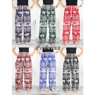 Popular Silk Elephant Pants With Pattern Snail Bottom Drawstring Waist Cheapest And Best