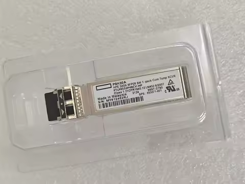 P9H30A AFBR-57G5MZ-HP1 855071-001 Fiber Optical Module SFP 32G 32GB SFP28 SW 1-Pack Com Temp XCVR/Ne