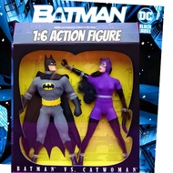 美國KENNER🔮BATMAN VS CATWOMAN 1/6 LEGENDS OF BATMAN SERIES 2 PACK Figure/DC蝙蝠俠 與 貓女郎1:6比例珍藏人偶套裝💫1996 兵