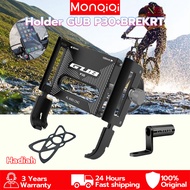 MONQiQi GUB P30 Original Phone Holder Hp Sepeda Motor Alumunium Alloy Tempat Hp Motor Mobil listrik 