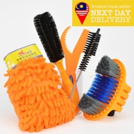 Cylion Bicycle Cleaning Brush Kit Road Bike MTB Chain Cleaner Kit Brushes Chain Tool Wash Cleaning B