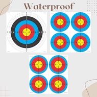 Target Face Tarpaulin Waterproof 122 cm 80 cm 10 ring 6 ring 5 ring For Training Competition