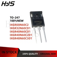 5Pcs IXGR60N60C2 IXGR32N60CD1 IXGR40N60CD1 IXGR40N60C2D1 IXGR48N60C3D1 In stock TO-247 mos chip ic N