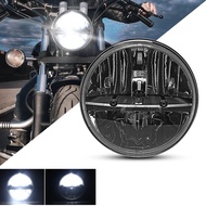 E mark Approved 7" Inch Motorcycle LED Headlight For Royal Enfield Himalayan 400 411 650 350 Cafe Ra
