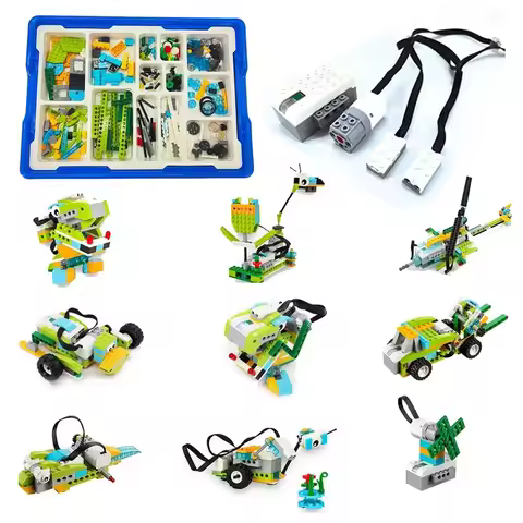 EV3 Wedo 2.0 Program Brick Steam Stem Robot Toys Education Assembly Building Blocks Play Set Science