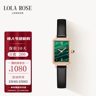 LOLA ROSE罗拉玫瑰汤唯同款经典小绿表手表女表女士手表情人节礼物送女友 LR2136-经典小绿表