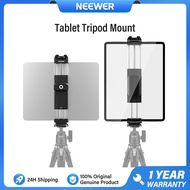 NEEWER แท็บเล็ตโลหะอะแดปเตอร์ขาตั้งกล้องสามขาที่วางไอแพดกับรองเท้าเย็นฐานชนิด Arca อินเตอร์เฟซ NATO 