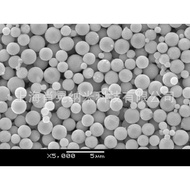 Aluminium trioksida sfera, alumina ketulenan tinggi, alumina sfera seramik pengalir haba 1-50um.
