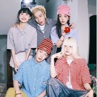 Lemanism Dachshund Plaid Short Sleeve Shirt