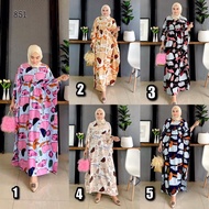 🔥TMB🔥Kaftan murah / Kaftan viral / Kaftan getah dada / Kaftan bercorak / Jubah bunga / Jubah kaftan