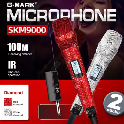 Diamond Wireless Microphone G-MARK SKM9000 Handheld Mic Concerts For Party School Teaching Wedding S