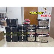 TOP BOX ALUMINIUM 2021 🔥VERSION 2 X-SERIES 2021 & VERSION 1🔥 (22L / 35L / 45L / 55L / 65L / 85L) Sup