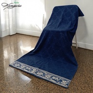 CODE X42N Jumbo Bath Towel 9x155cm Kangaroo List Ashoka Flowers