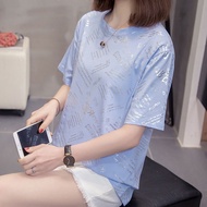 Ladies New Short Sleeve T Shirts Women Summer Plus Size M-7XL Fashion Casual T Shirts