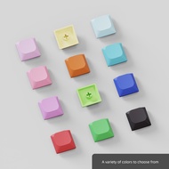 keycap keycap ใส JWA Engraved Keycap 1U Keycap DIY Mechanical Keyboard Button PBT Unique Color Unive