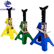 CRUNCHCRAFT​ Metal Jack Stands, Model Parts Decoration Tool Simulation Jack Stands, Lift Pair Rack T