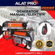 Ogawa Generator Petrol Profesional   3100Watt  Manual  GW3800 & 3100Watt Eletrik Start GW3800E - 4 S