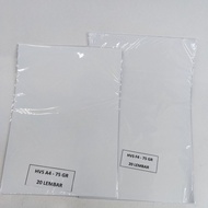 HVS A4/F4 20 SHEETS 75gsm || White hvs 20 sheets a4/f4