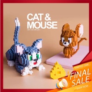 ❗️REDAY STOCK❗️Nano Blocks Cartoon Tom and Jerry Cartoon Lego Building Blocks Adults Kids DIY Nanobl