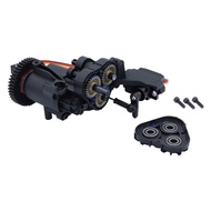 1 Piece 2 Speed Transmission Gearbox Black Metal+Plastic for 1/10 RC Crawler TRAXXAS TRX4 TRX6 Upgra