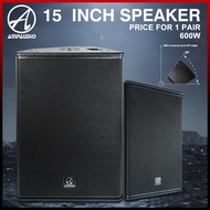 AmpAudio 15 Inch Speaker PA System Speaker PA System Outdoor Monitor Speaker