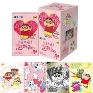 KAYOU Crayon Shin-chan Heart New Imprint Series 4 Collection Cards Conspicuous Package Anime Periphe