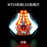 สำหรับ R3 Yamaha R25 Y15ZR MT03 MT07 รถจักรยานยนต์ Retrofit ไฟ LED เบรคหลังไฟเลี้ยว ezwqnryt14