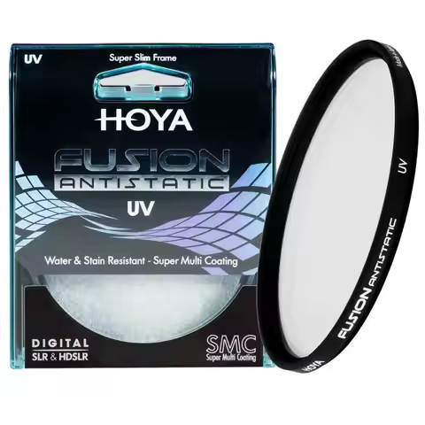 HOYA FUSION ANTISTATIC UV Filter Slim Multicoat Protective 49_52_55_58_62_67_72_77_82mm for SLR Came