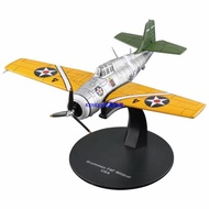 DeAGOSTINI Masterpiece Aircraft 1/72 No.86 American F4F Wildcat Fighter Finished Alloy Model Out of 