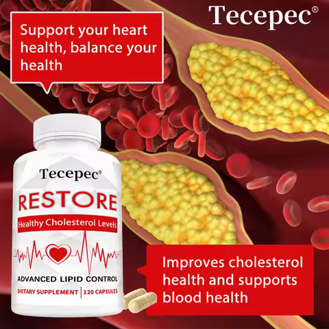 Cholesterol Support Capsules - Grape Seed Extract, Red Yeast Rice & Black pepper, Heart Health, Lipi