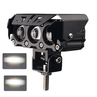 LAMPU TEMBAK LASER FOGLAMP SQL 6 MATA SUPER BRIGHT 40W HI LO 40 WATT LAMPU TEMBAK MOTOR MOBIL