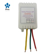 1-480Min Timer Adjustable Disconnect Delay Controller AC 110V 220V Power-on Delay OFF Relay Switch 7