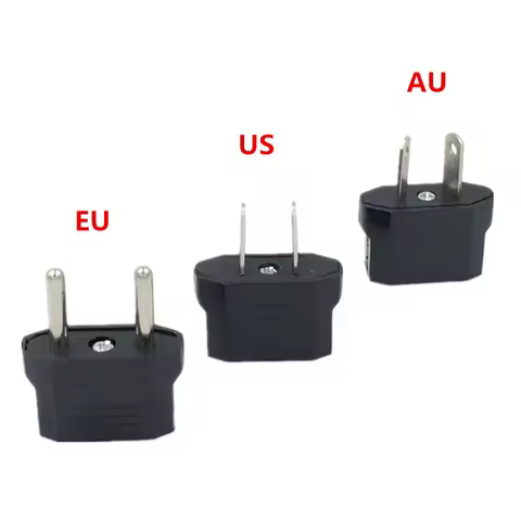 1pc US/EU/UK/AU To US/EU/UK/AU Plug Universal Power Adapter Travel Power Plug Adapter Converter Wall