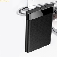 Doublebuy 2 5in HDD SSD Box USB3 1 to  Hard Disk SSD Disk Case- HDD External Enclosure