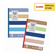 (Combo 5/3/1 book) KLONG B5 spine-stitched Caro notebook 200 pages 70/76; MS: 991 ;