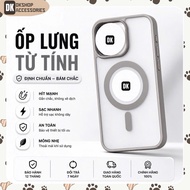 I.P SILICONE EDGE TRANSPARENT CASE – SUPPORTS MAGNETIC CHARGING, SHOCKPROOF, CAMERA PROTECTION DKSHO