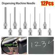 MARITA1 12Pcs Industrial Glue Injection Needle, Stainless Steel Blunt Tip Dispensing|Needle, Durable
