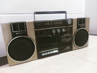 Sharp 卡式錄音收音機 收音機正常靚聲 皮帶老化要維修
