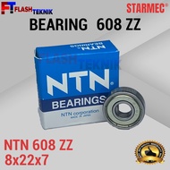 BALL BEARING 608 ZZ NT 608ZZ IRON CAP