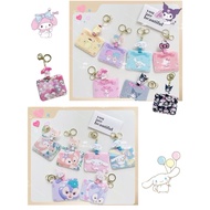 Cartoon Character Retractable Easycard Holder Id Buckle Key Ring Identification Card Easycard.