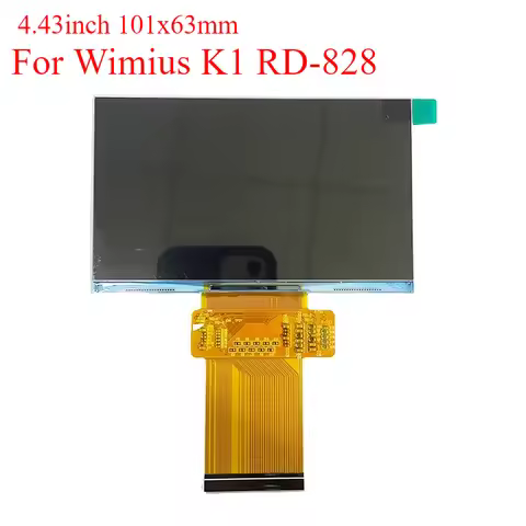 New 4.43inch 101x63mm LCD Display DISPLAY for Wimius K1 RD-828 Projector Diy Screen LCD Projector Ac