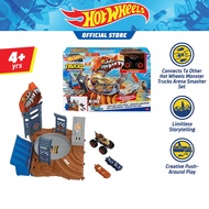 Hot Wheels Monster Trucks Arena Smashers Tiger Shark Spin-Out Challenge (HNB93)