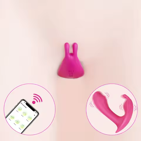 APP Bluetooth Control Penetration Vagina Vibrator Masturbation Women Clitoris Anal Vibration Stimula