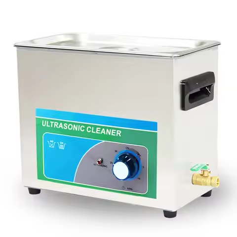 Commecial 6L Jewelry glasses Ultrasonic Cleaner Industrial motherboard 220v 180w Ultrasonic Cleaning