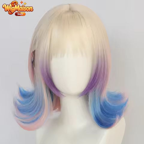 Cosplay Enid Sinclair Wig Costumes Props 2 Colour Halloween Carnival Fancy Dress Up Party for Women 