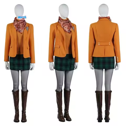 Game Evil 4 Ashley Cosplay Anime Graham Evil 4 Cosplay Costume Ashley Coat Skirt Outfit and Individu
