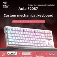 AULA | Wireless Tri-Mode Mechanical Keyboard F87 Key Green Switch